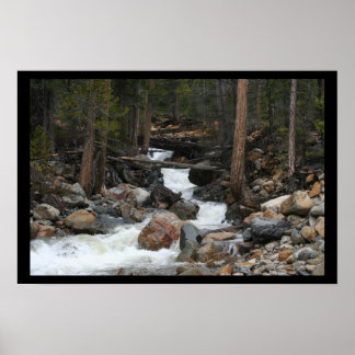 Wasserfall Poster
