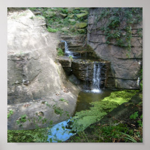 Wasserfall-Poster Poster