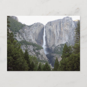 Wasserfall Postkarte