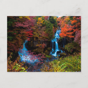 Wasserfall Postkarte