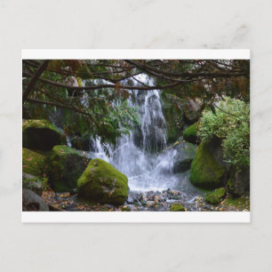 Wasserfall Postkarte
