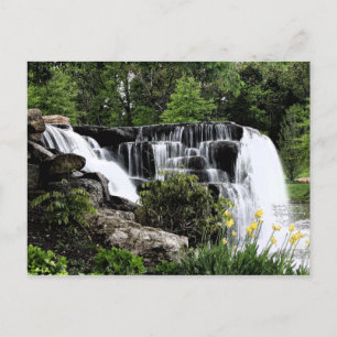 Wasserfall Postkarte