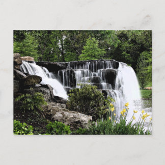 Wasserfall Postkarte