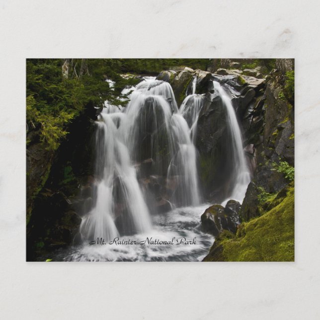 Wasserfall-Postkarte Postkarte (Vorderseite)