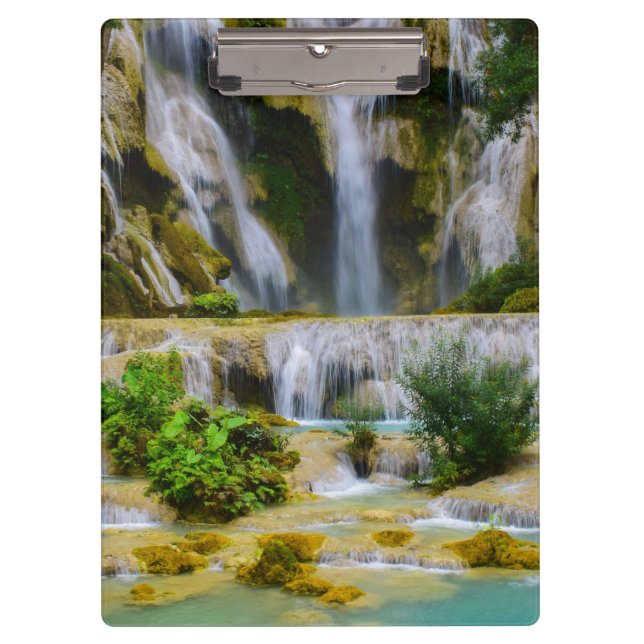 Wasserfall-Quellen Klemmbrett (Vorderseite)