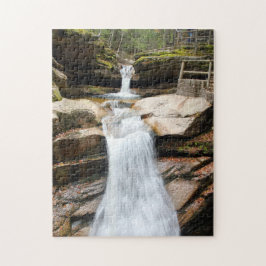 Wasserfall Sabbaday White Mountains Foto