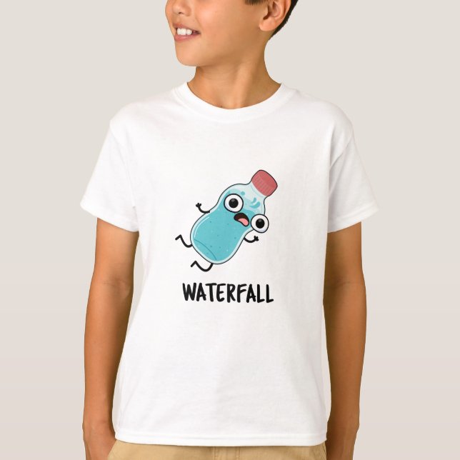 Wasserfall Sonnenwasserpuppe T-Shirt (Vorderseite)