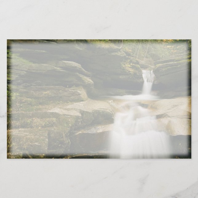 Wasserfall-Stationäre Briefpapier (Vorderseite)