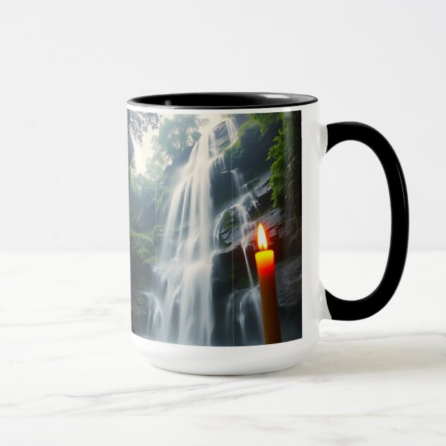 Wasserfall Tasse (Rechts)