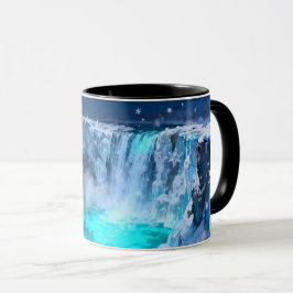 Wasserfall-Tasse Gefroren Tasse