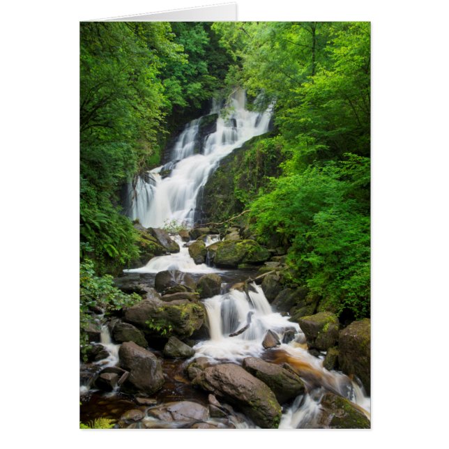 Wasserfall Torc landschaftlich, Irland (Vorne)