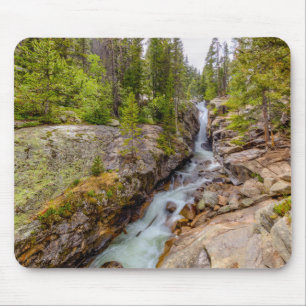 Wasserfall und Fluss Cascade Mousepad