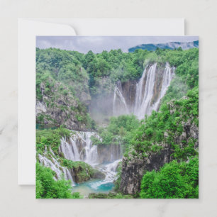 Wasserfall von Plitvicer Seen