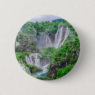 Wasserfall von Plitvicer Seen Button