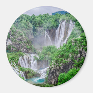 Wasserfall von Plitvicer Seen Magnet