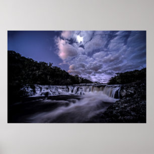 Wasserfall von Venâncios Poster