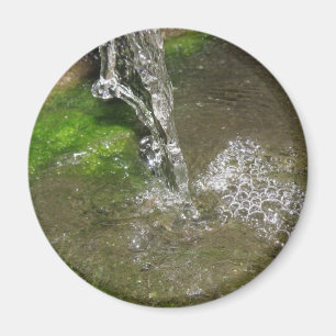 Wasserfall-Wasserfall-Bubbling-Wassermagnet Magnet
