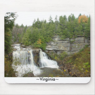 Wasserfall West Virginia Mousepad