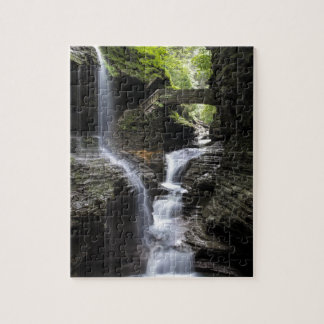 Wasserfälle an Watkins Schlucht, NY