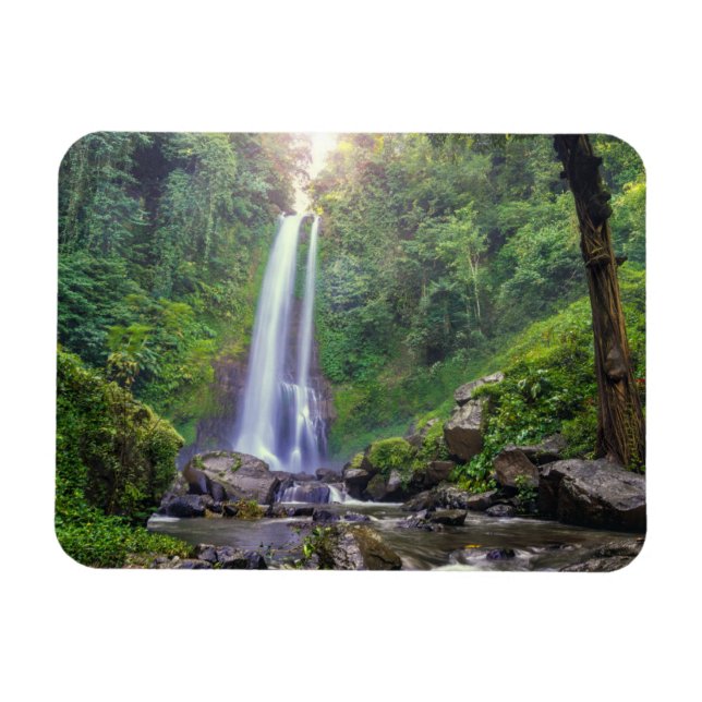 Wasserfälle | Bali, Indonesien Magnet (Horizontal)