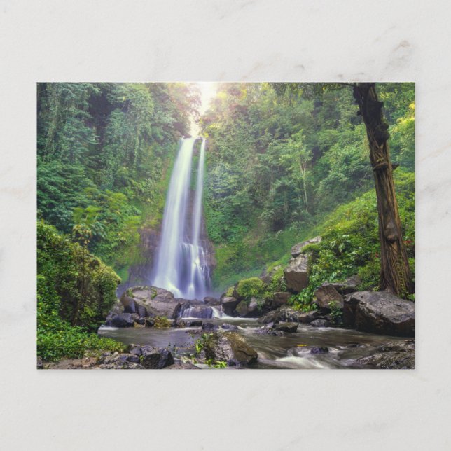 Wasserfälle | Bali, Indonesien Postkarte (Vorderseite)