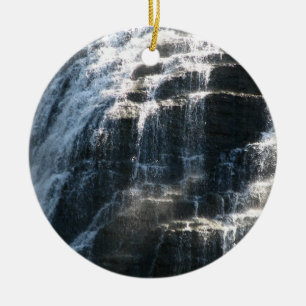 Wasserfälle bei Ithaca fällt New York Keramik Ornament