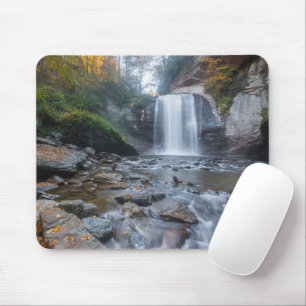 Wasserfälle Betrachten von Wasserfällen aus Glas Mousepad