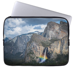 Wasserfälle Bridal Veil Falls Yosemite Californi Laptopschutzhülle