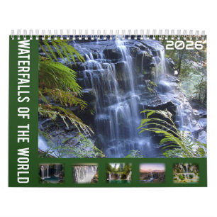 Wasserfälle der Welt 2026 Kalender