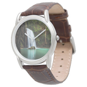 Wasserfälle Erawan Wasserfall, Thailand Armbanduhr