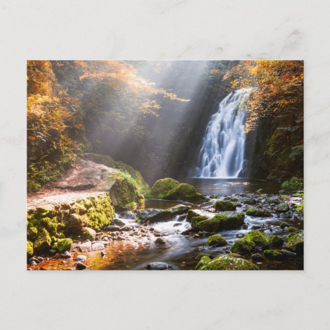 Wasserfälle | Gleno, Nordirland Postkarte (Vorderseite)