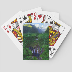 Wasserfälle Grand Galet Falls Spielkarten
