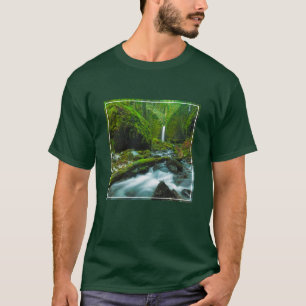 Wasserfälle   Grotto Falls, Oregon T-Shirt