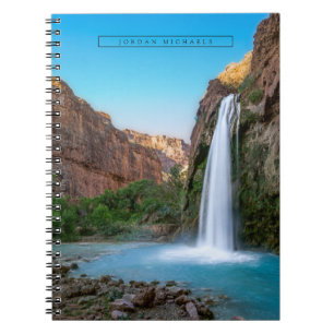 Wasserfälle   Havasu-Fälle bei Sunset Notizblock