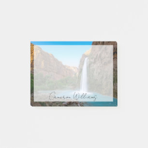 Wasserfälle   Havasu-Fälle bei Sunset Post-it Klebezettel