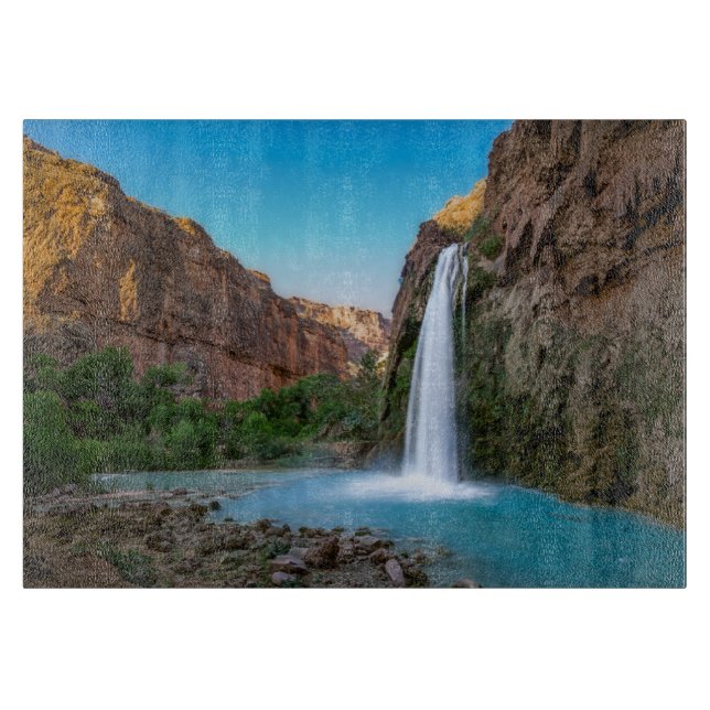 Wasserfälle | Havasu-Fälle bei Sunset Schneidebrett (Vorderseite)