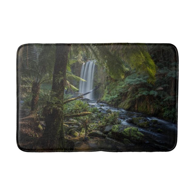 Wasserfälle | Hopetoun Falls, Neuseeland Badematte (Vorderseite)