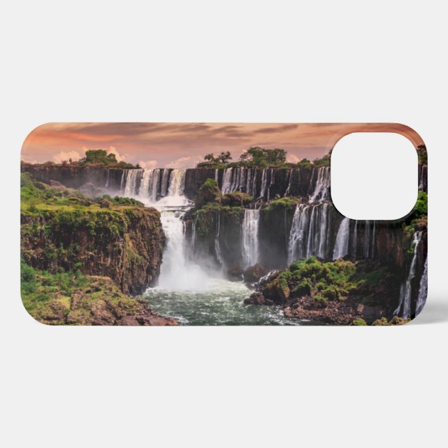 Wasserfälle | Iguacu-Nationalpark iPhone Hülle (Rückseite (Horizontal))