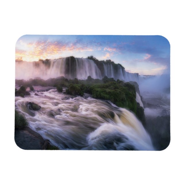 Wasserfälle | Iguazu Waterfall, Brasilien Magnet (Horizontal)