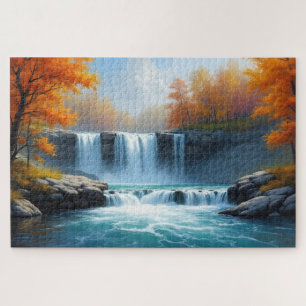 Wasserfälle im Herbst