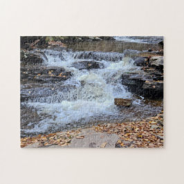 Wasserfälle im Herbst-Puzzle