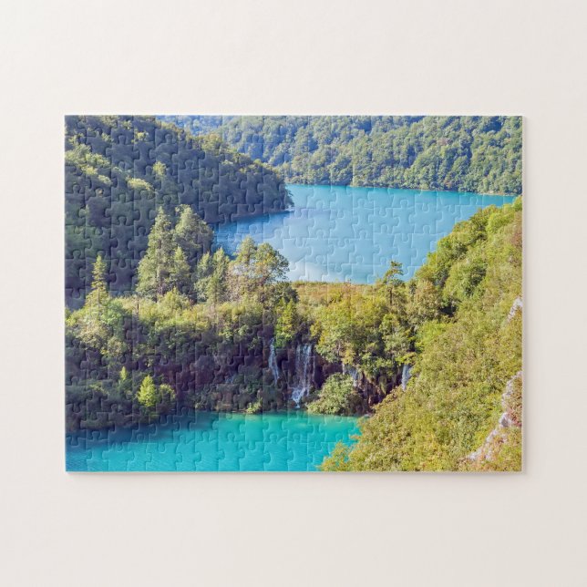 Wasserfälle im Nationalpark Plitvice - Kroatien (Horizontal)