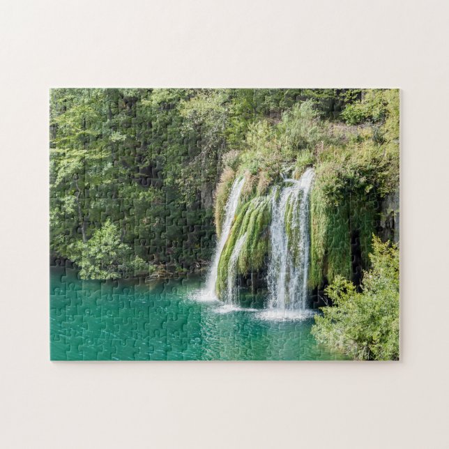 Wasserfälle im Nationalpark Plitvice - Kroatien (Horizontal)