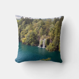 Wasserfälle im Nationalpark Plitvice - Kroatien Kissen