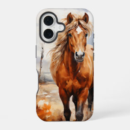 WASSERFALLE IM WALD iPhone 16 HÜLLE