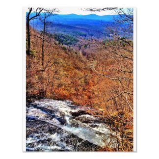 Wasserfälle in der Nähe von Ellijay, Georgia Fotodruck