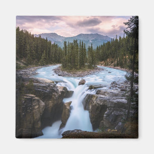 Wasserfälle   Jasper National Park, Kanada Magnet