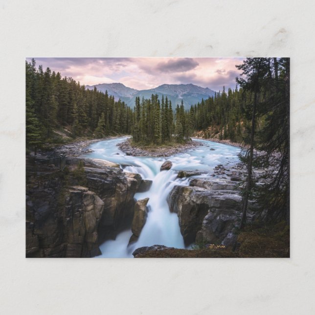 Wasserfälle | Jasper National Park, Kanada Postkarte (Vorderseite)