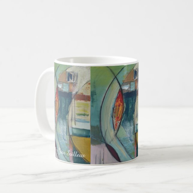 Wasserfälle Kaffeetasse (Vorderseite Links)