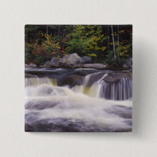 Wasserfälle, Kancamagus Highway, Weiß Button